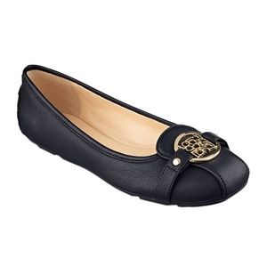 Liz Claiborne Women Black Ballerina Flats Size 7M